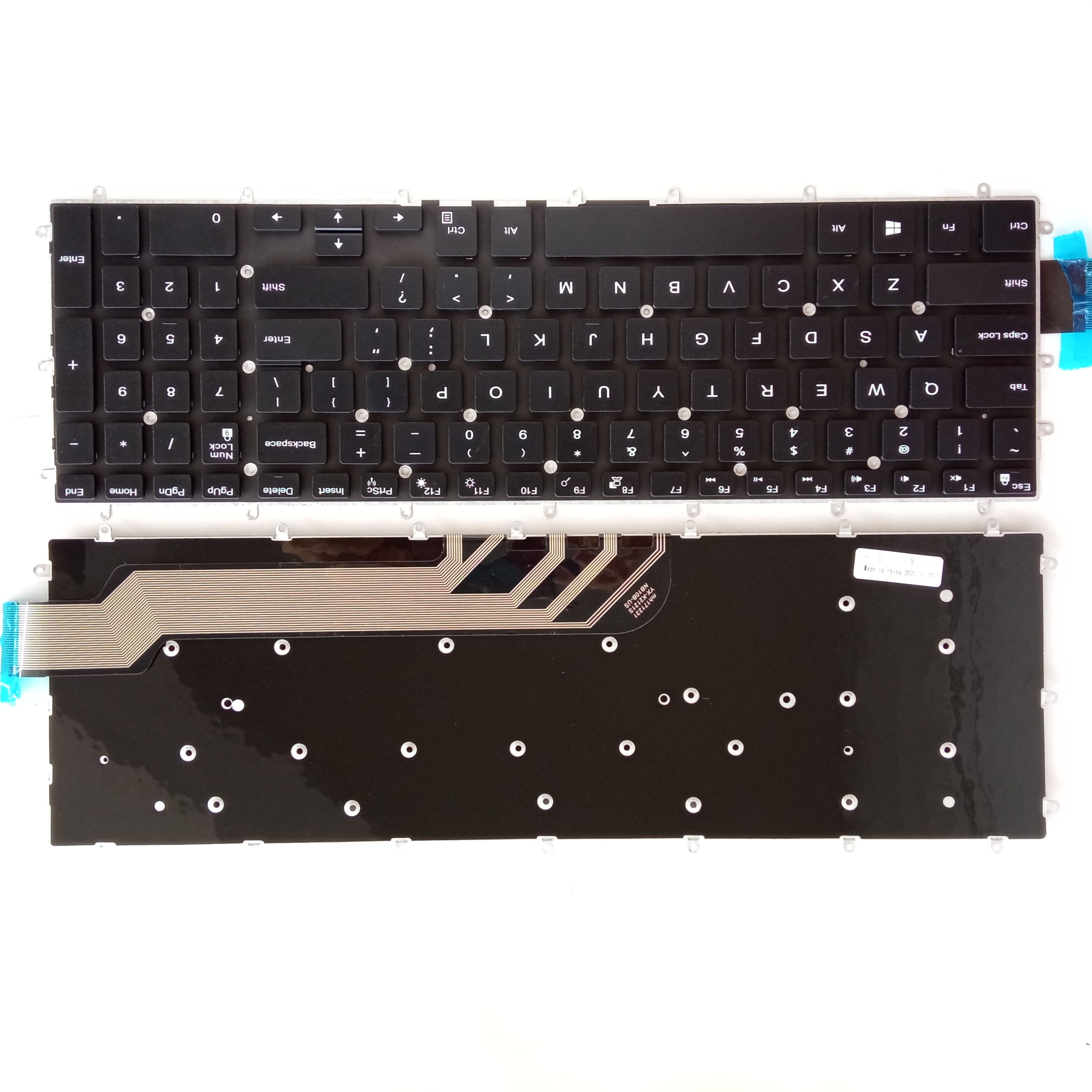 Picture of New Replacement Laptop Keyboard For DELL 7566 BLACK (OEM) US Layout